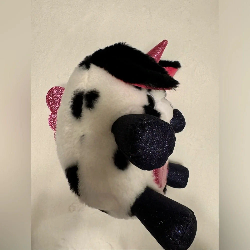 Squishmallows Unicorn pink, white and black 10“